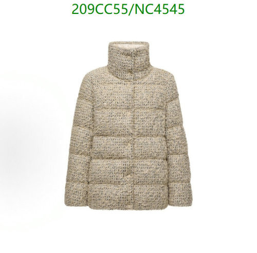 Moncler Women's Tweed Down Jacket - Warm, Stylish, and Comfortable Winter Coat