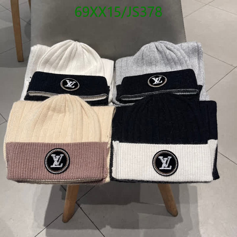 Louis Vuitton Wool Beanie and Scarf Set | Designer Winter Accessories
