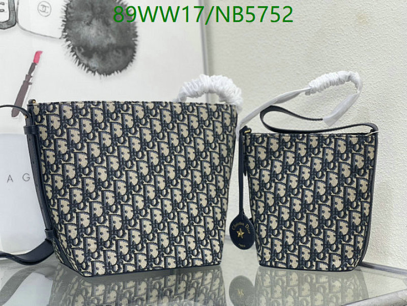 Dior Oblique Canvas and Leather Bucket Bag - Stylish and Versatile Design