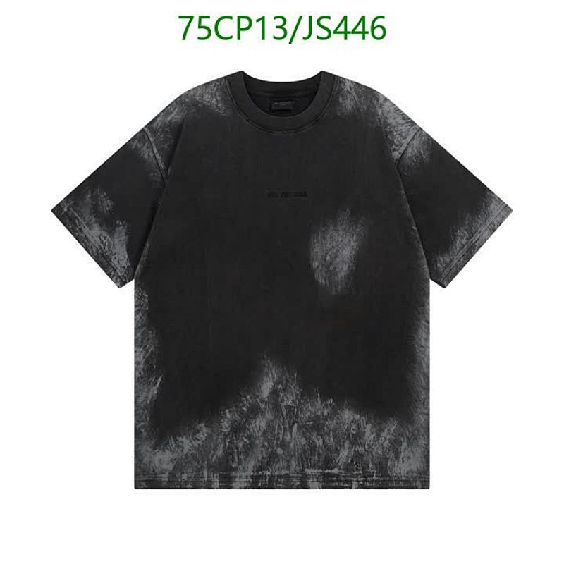 Balenciaga Distressed-Effect Cotton T-Shirt - Stylish, Comfortable & Trendy