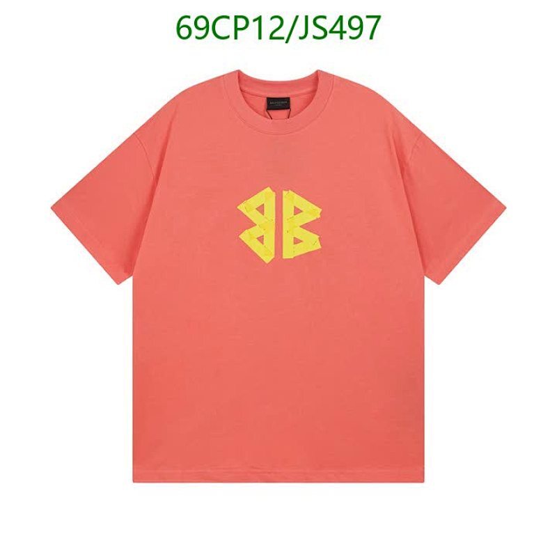 Balenciagaa Cotton T-Shirt with Logo Print - Stylish and Comfortable
