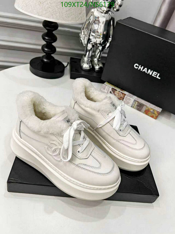 Chanel Women's White Cowhide & Wool Sneakers, EU Size 35-40, Comfortable Shoes