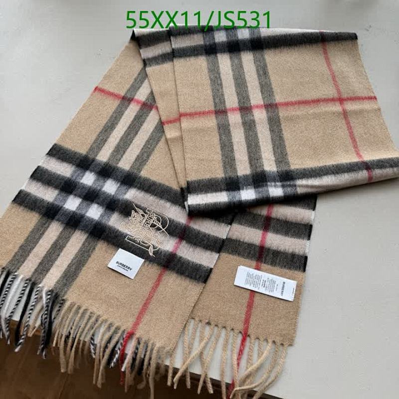 Burberry Classic Check Cashmere Scarf, 32 x 180 cm - Unisex Design
