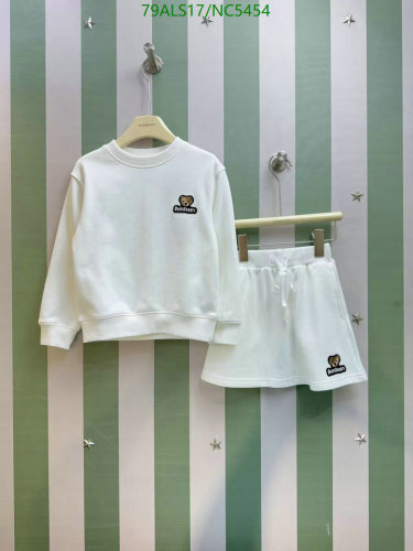 Burberry Kids' White Cotton Sweatshirt & Skirt Set with Signature Bear Patch 6 Burberry Kids' White Cotton Sweatshirt & Skirt Set with Signature Bear Patch