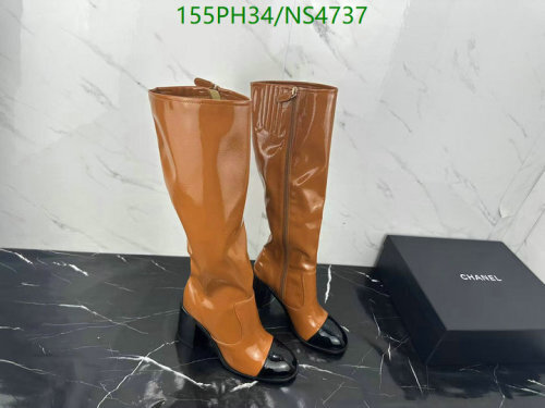 Chanel Women's Knee-High Boots in Sheepskin and Leather - EU35-41