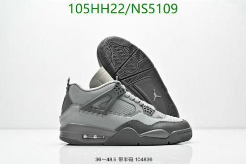 Air Jordan 4 Retro Grey Scale Unisex Sneakers - EU36-48 6 Air Jordan 4 Retro Grey: Iconic Style & Comfort, Unisex Sizes EU36-48