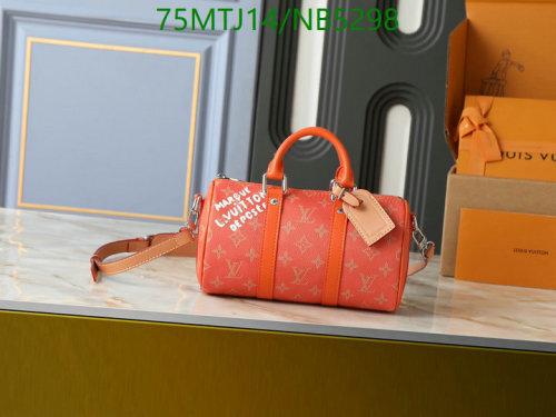 Louis Vuitton Speedy Bandouliere 25: Coated Canvas & Leather, Orange—Chic & Versatile