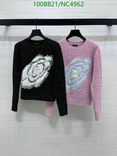 Chanell Wool Sweater with Camellia Design - Luxurious and Stylish Knitwear 7 Chanell Wool Sweater with Camellia Design - Luxurious and Stylish Knitwear