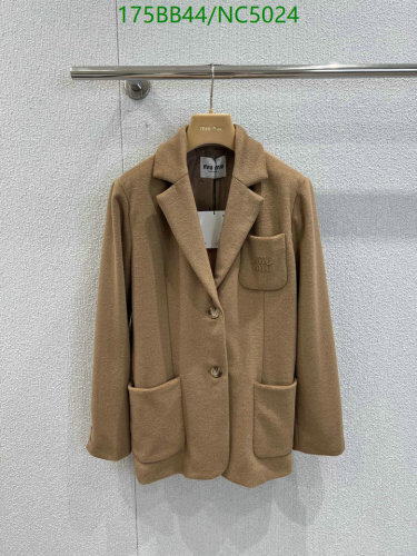 Miu Miu Wool Blend Blazer - Stylish and Comfortable Outerwear for Women