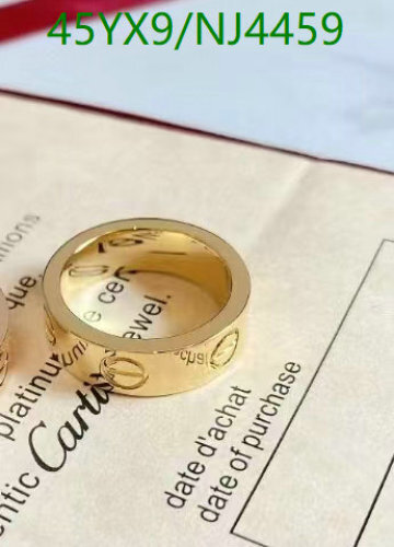 Cartier Love Ring in Yellow Gold Available in Sizes 6-11