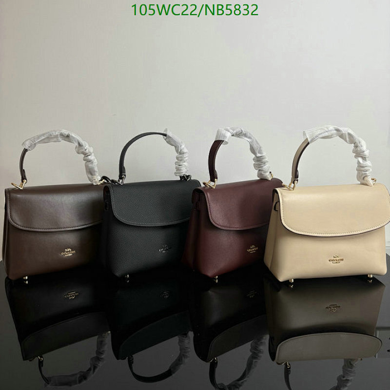 Coach Genuine Leather Satchel Bag, 22.5*17.5*11CM - Stylish & Durable