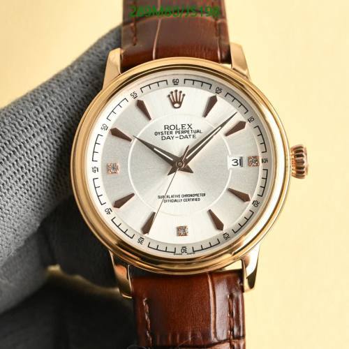 Rolex Oyster Perpetual Day-Date,40mm Stainless Steel &Sapphire Glass Watch