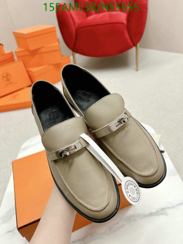 Hermès Women's Leather Loafers with Iconic Buckle Detail - EU35-40