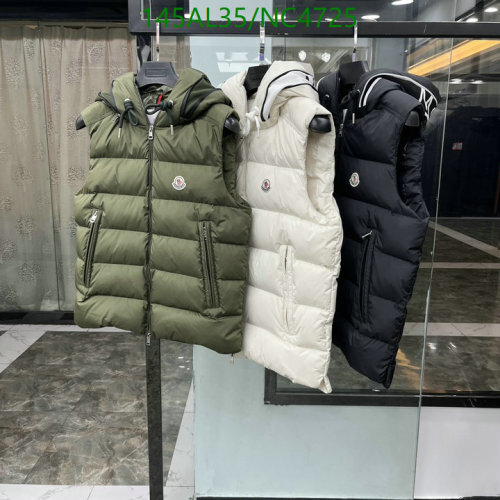 Moncler Men's Down Padded Vest: Warm, Stylish, and Versatile Outerwear