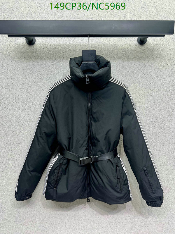 Diorr Down Jacket for Women - Stylish Winter Coat with Belt - NC5969