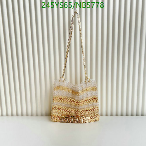 Paco Rabanne Metal Sequins Shoulder Bag 24*20*2.5CM - Model 54065