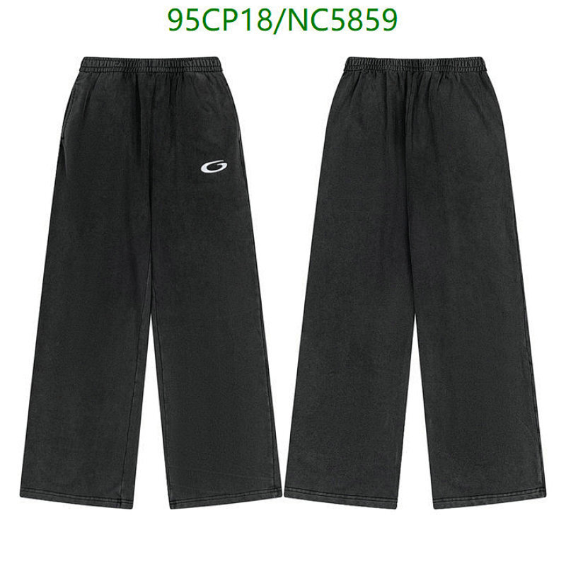 Unisex Cotton Blend Wide Leg Casual Pants with Embroidered Logo 7 Unisex Cotton Blend Wide Leg Casual Pants with Embroidered Logo