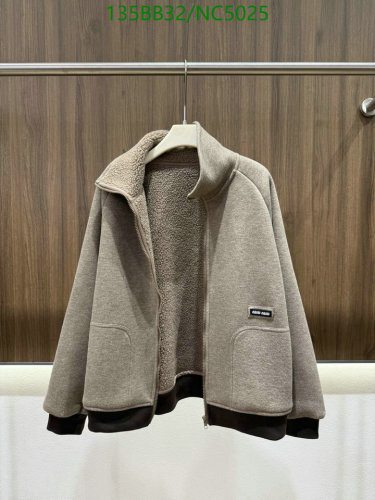 Miu Miu Fleece Jacket - Cozy Zip-Up with Soft Lining - Sizes S, M, L