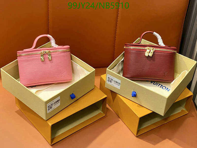 Louis Vuitton Vanity Bag in Pink & Red Epi Leather | 13.5*11.5*3.5CM