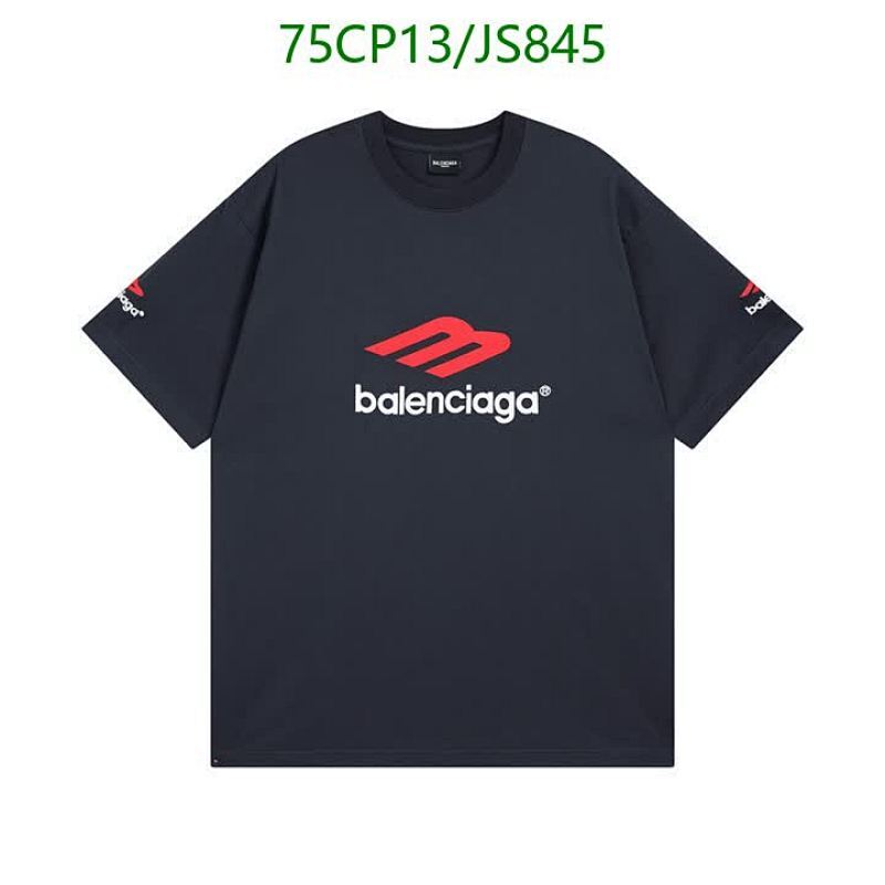 Balenciaga Cotton T-Shirt With Signature Logo Print - Casual Wear 2 Balenciaga Cotton T-Shirt With Signature Logo Print - Casual Wear