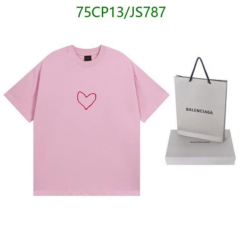 Balenciagaa Pink Cotton T-Shirt with Heart Print, Casual Short Sleeve Top 6 Balenciagaa Pink Cotton T-Shirt with Heart Print, Casual Short Sleeve Top