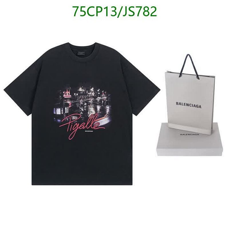 Balenciaga Pigalle Print Cotton T-Shirt - Stylish & Comfortable - JS782 6 Balenciaga Pigalle Print Cotton T-Shirt - Stylish & Comfortable - JS782
