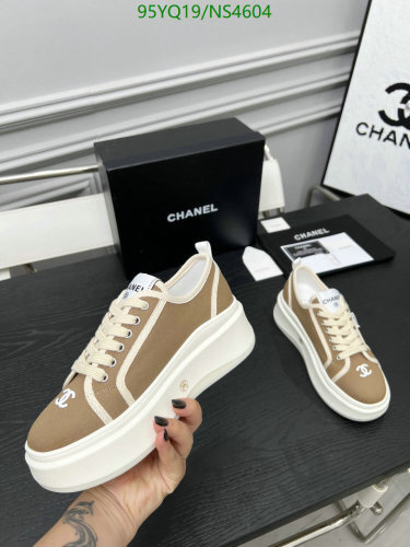 Chanel Women's Brown Sheepskin Sneakers, Size EU34-40, Stylish & Comfortable