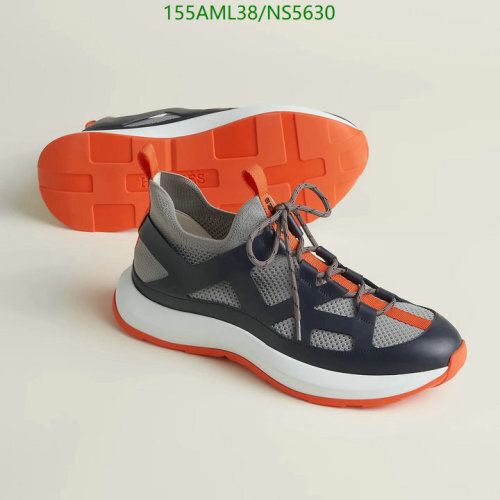 Hermès Men's Sneakers: Breathable Mesh & Leather, Sizes EU38-46, Stylish & Durable 4 Hermès Men's Sneakers: Breathable Mesh & Leather, Sizes EU38-46, Stylish & Durable