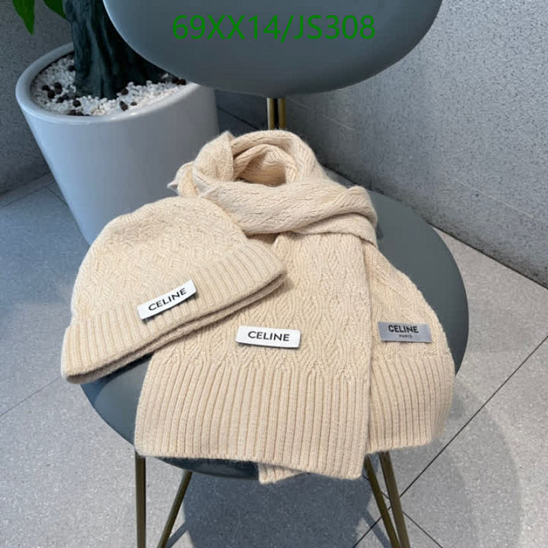 Celine Wool Hat and Scarf Set - Stylish Winter Accessories