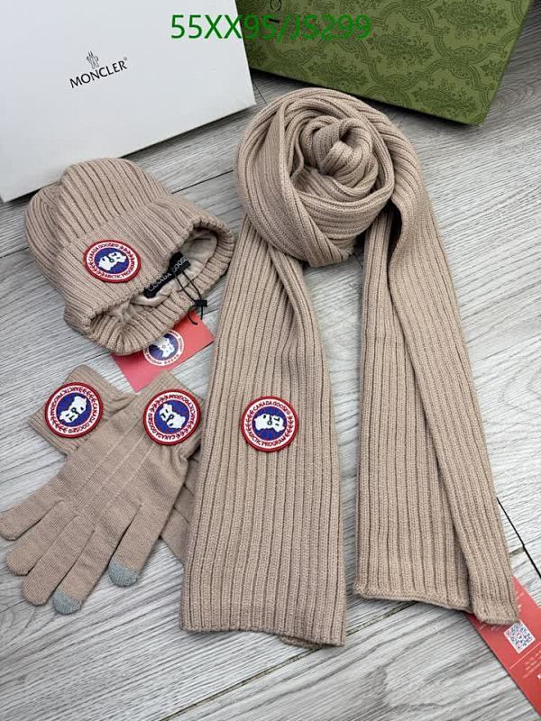 Canada Goose Wool Scarf, Hat, and Gloves Set - Warm and Stylish Winter Set