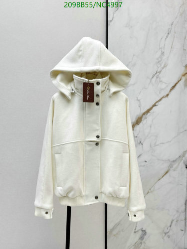 Loro Piana Wool Blend Hooded Jacket - Warm, Cozy, and Stylish Outerwear