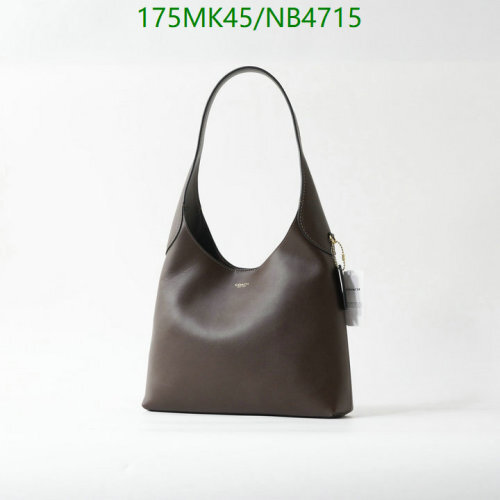 Coach Hobo Bag, Leather Shoulder Bag, Minimalist Style, 28×8×28CM - Elegant Design