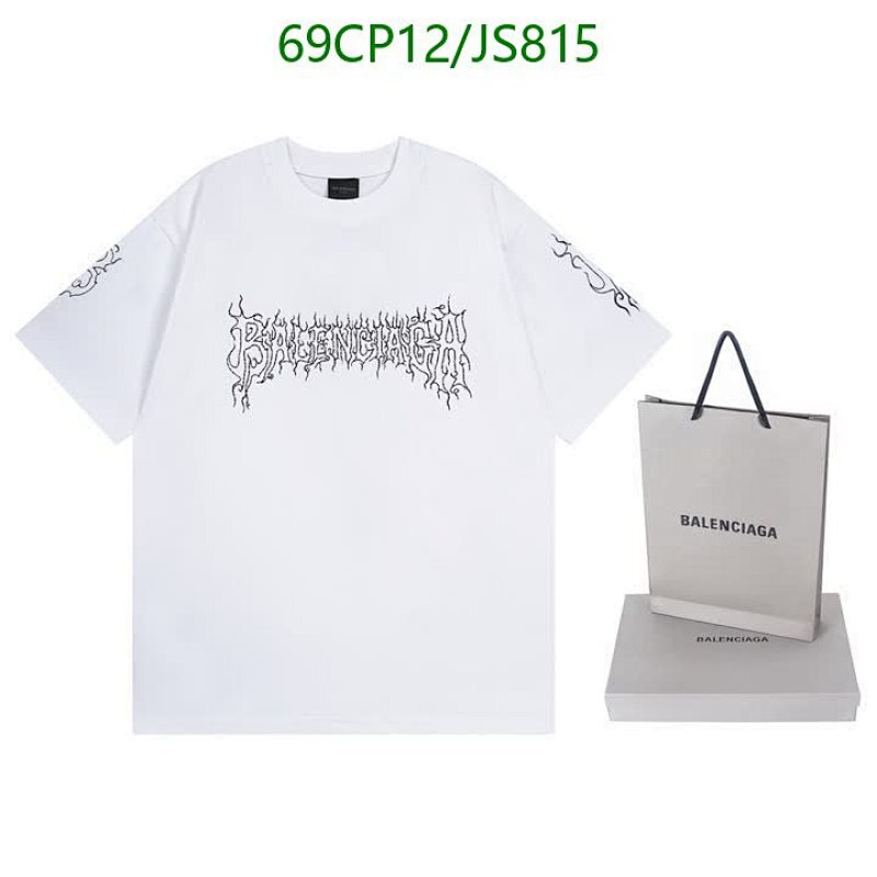 Balenciagaa Cotton T-Shirt with Graphic Print - White, XS-L 6 Balenciagaa Cotton T-Shirt with Graphic Print - White, XS-L