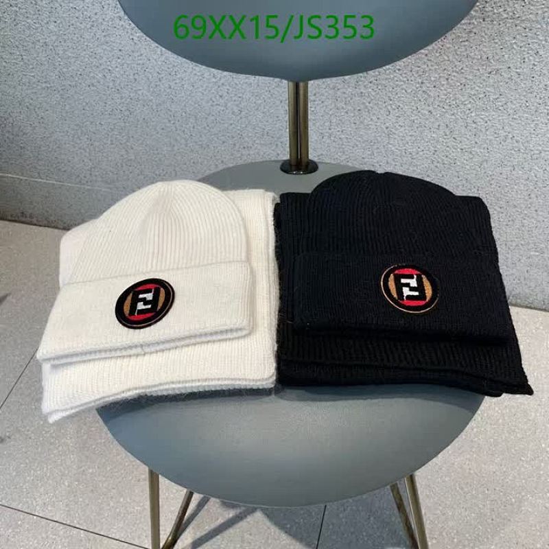 Fendi Wool Beanie Hat - Stylish Winter Headwear with Embroidered Logo