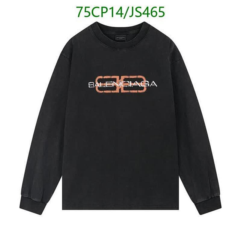 Balenciaga Long Sleeve Cotton T-Shirt With Logo Print - Casual & Stylish