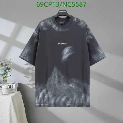 Balenciaga Men's Gray Printed T-Shirt (Sizes XS-L) - Modern Streetwear