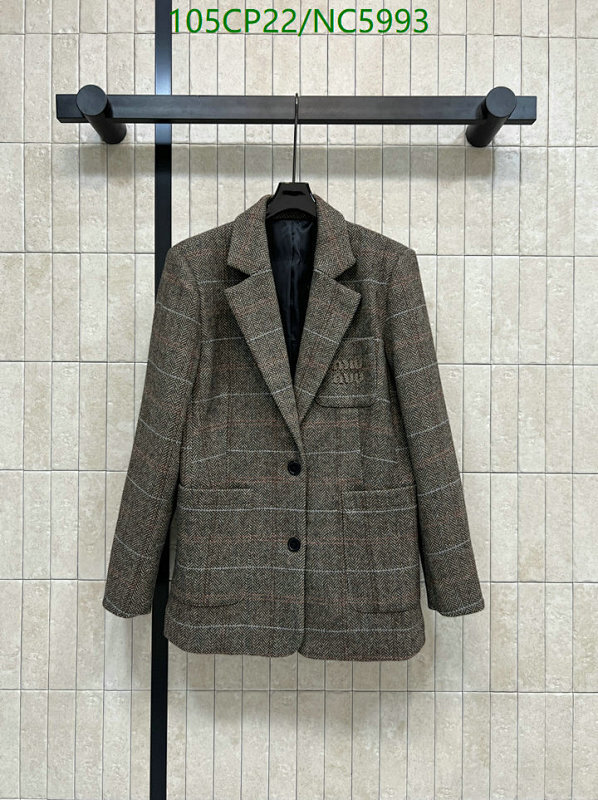 Miu Miu Women's Plaid Wool Blazer, Comfortable and Suitable for All Occasions