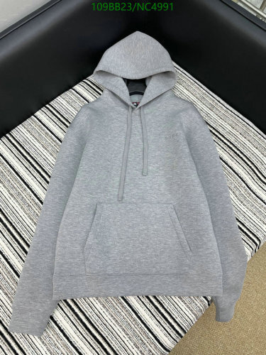 Gucci Men's Gray Cotton Blend Hoodie - Casual Style, Comfortable Fit