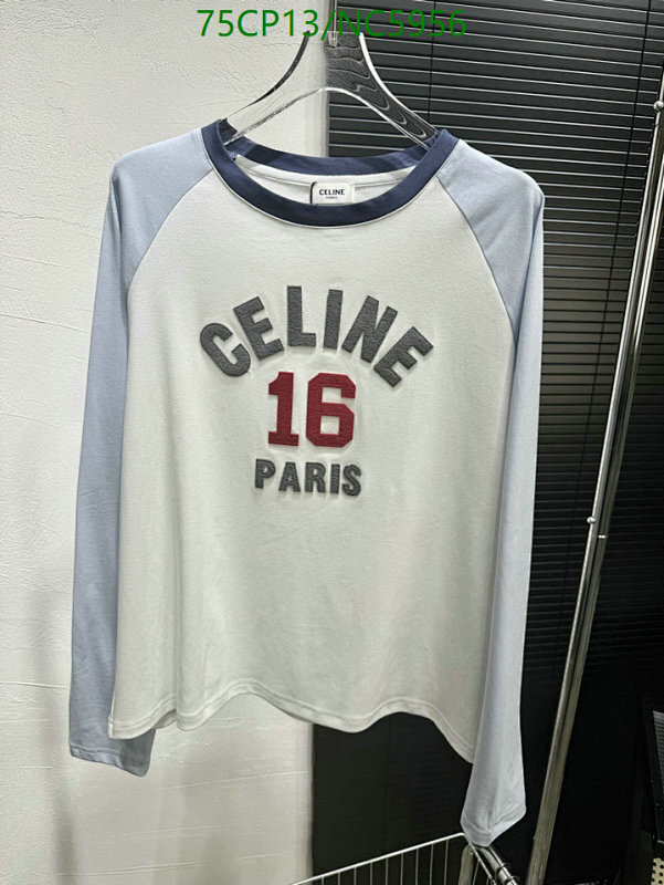Celine 16 Paris Cotton Long Sleeve T-Shirt - Comfortable and Stylish