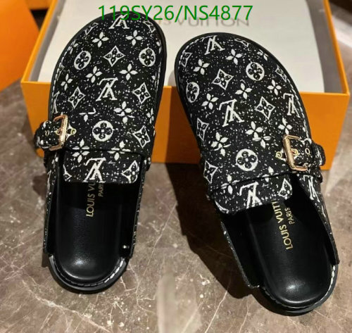 Louis Vuitton Women's Monogram Clogs Sandals - Black, Sizes EU35-EU45