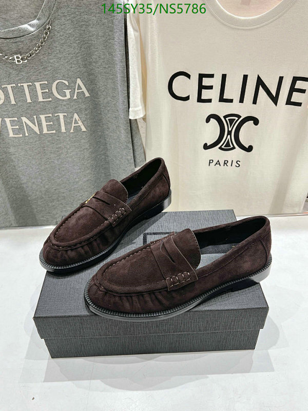 YSL Women's Brown Suede Loafers, Genuine Leather, EU35-41 - Stylish & Comfortable