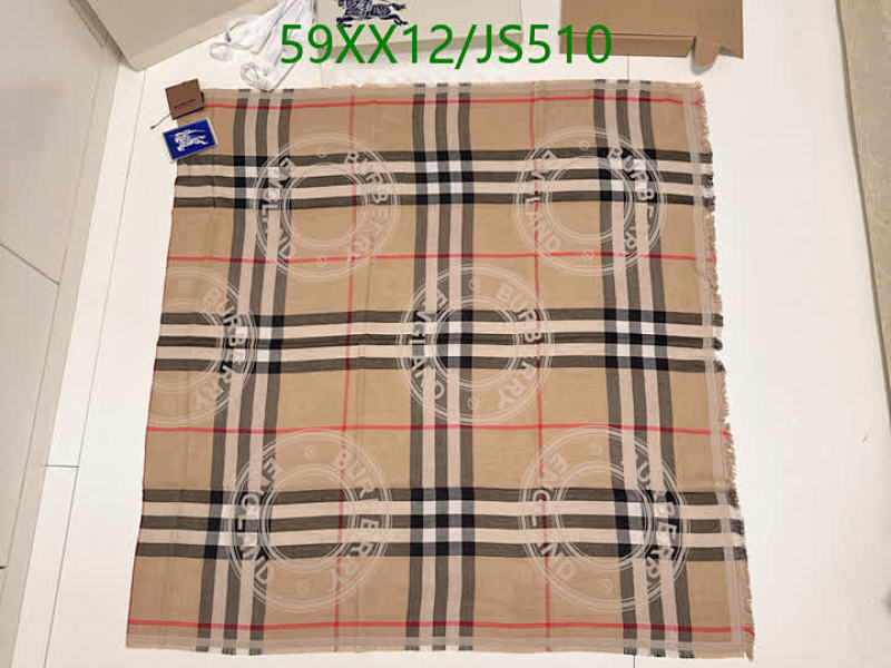 Burberry Cashmere Scarf 140x140cm - Classic Check Design, Luxury and Style