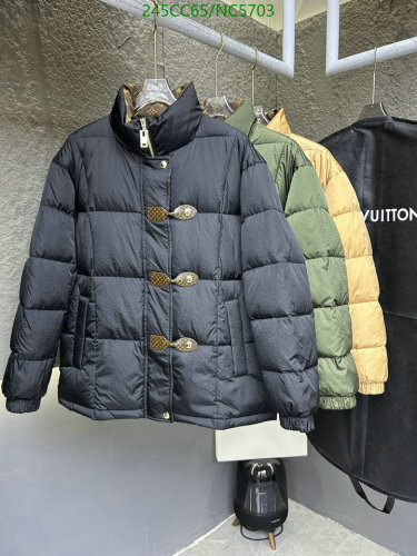 Louis Vuitton Women's Padded Down Jacket | Short Winter Coat with White Duck Down