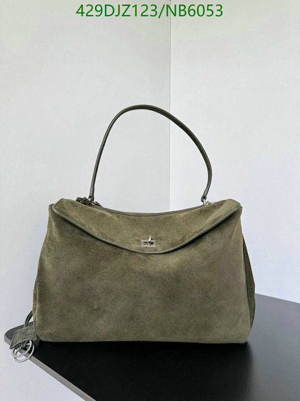 Balenciaga Genuine Leather Top Handle Bag in Olive Green - Mirror Quality