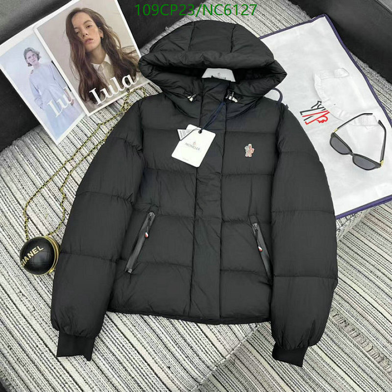 Moncler Women's Black Down Puffer Jacket Hooded Warm Winter Coat - Size S-L