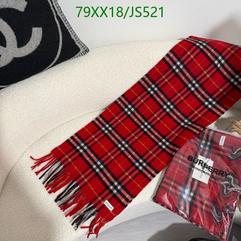 Burberry Classic Check Cashmere Scarf, 36-210 cm - Unisex Design