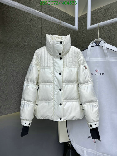 Moncler Women's White Goose Down Jacket - Stylish & Warm Winter Coat