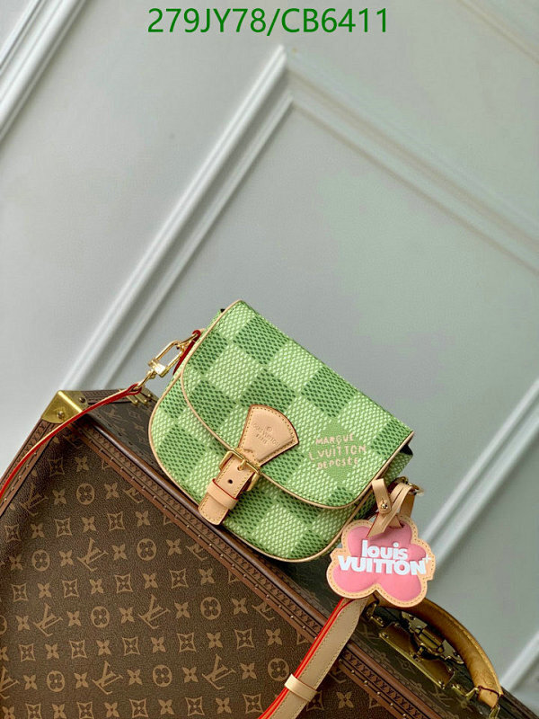 Louis Vuitton Green Damier Pop Alma BB Bag, 20 x 17 x 7 cm