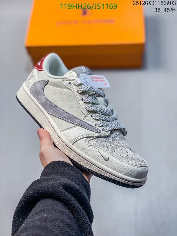 Louis Vuitton X Air Jordan Low-Top Sneakers, Unisex, EU36-45