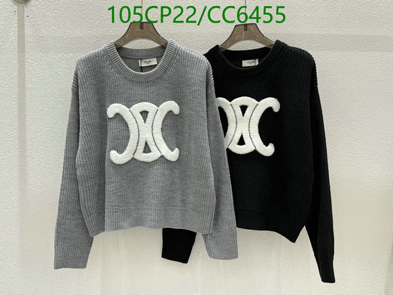 Celine Women's Sweater with Signature Triomphe Logo - Stylish and Comfortable